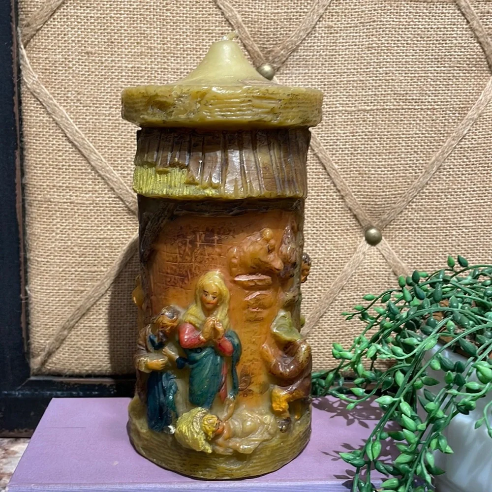 Vintage German candle